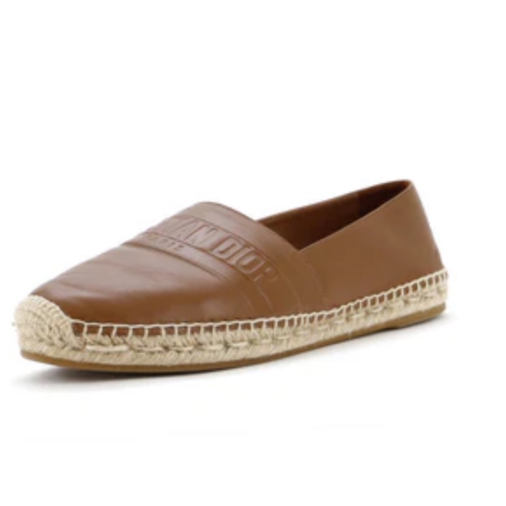 Dior Leather Espadrilles